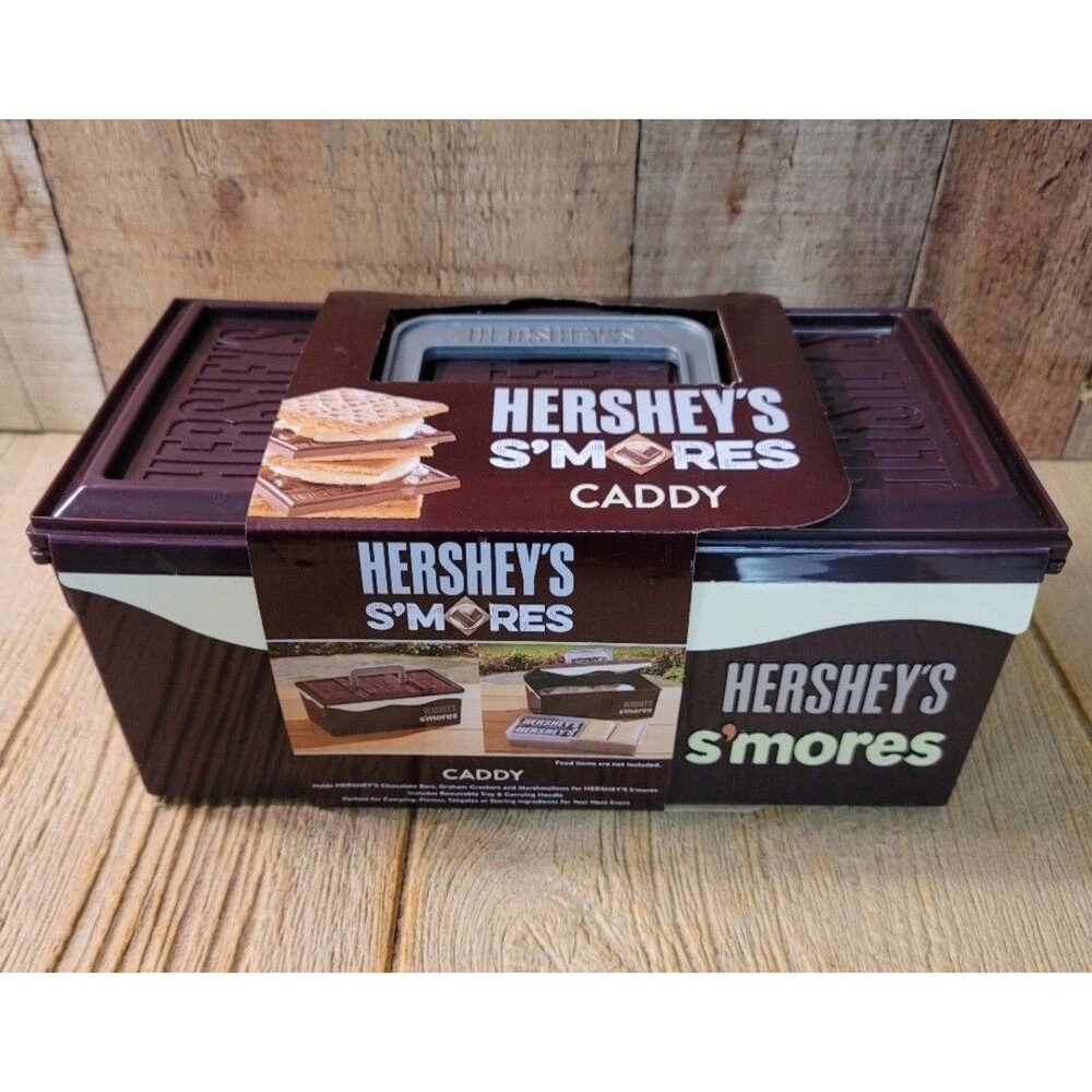 NEW Set Of HERSHEY'S S'Mores Smores Caddy Carry Case Camping Box